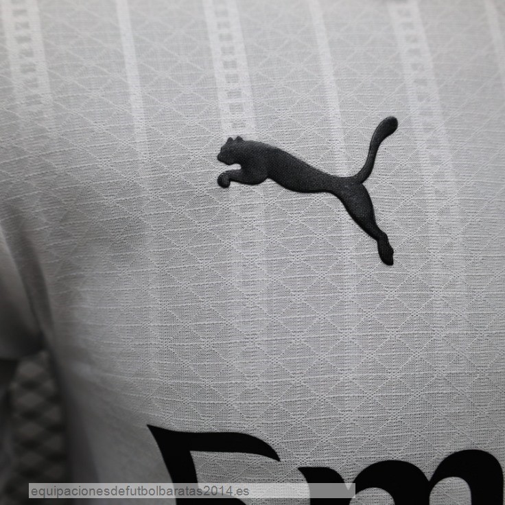 Nuevo 2ª Jugadores Camiseta AC Milan 24/25 Blanco Baratas